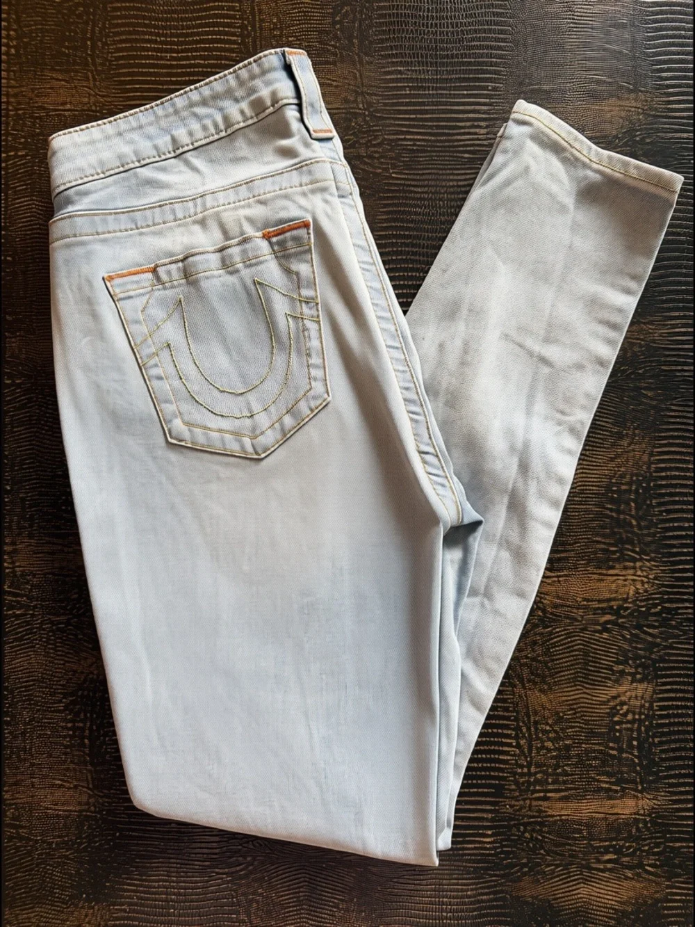 True Religion Jennie Curvy Mid-Rise Skinny Super Soft Sz 30” | GUC